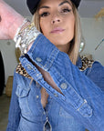 Chemise en jean - 𝐌𝐚𝐫𝐢𝐧𝐚𝟒𝟒𝐟𝐚𝐦𝐢𝐥𝐲