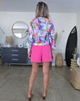Veste en jean mexicaine