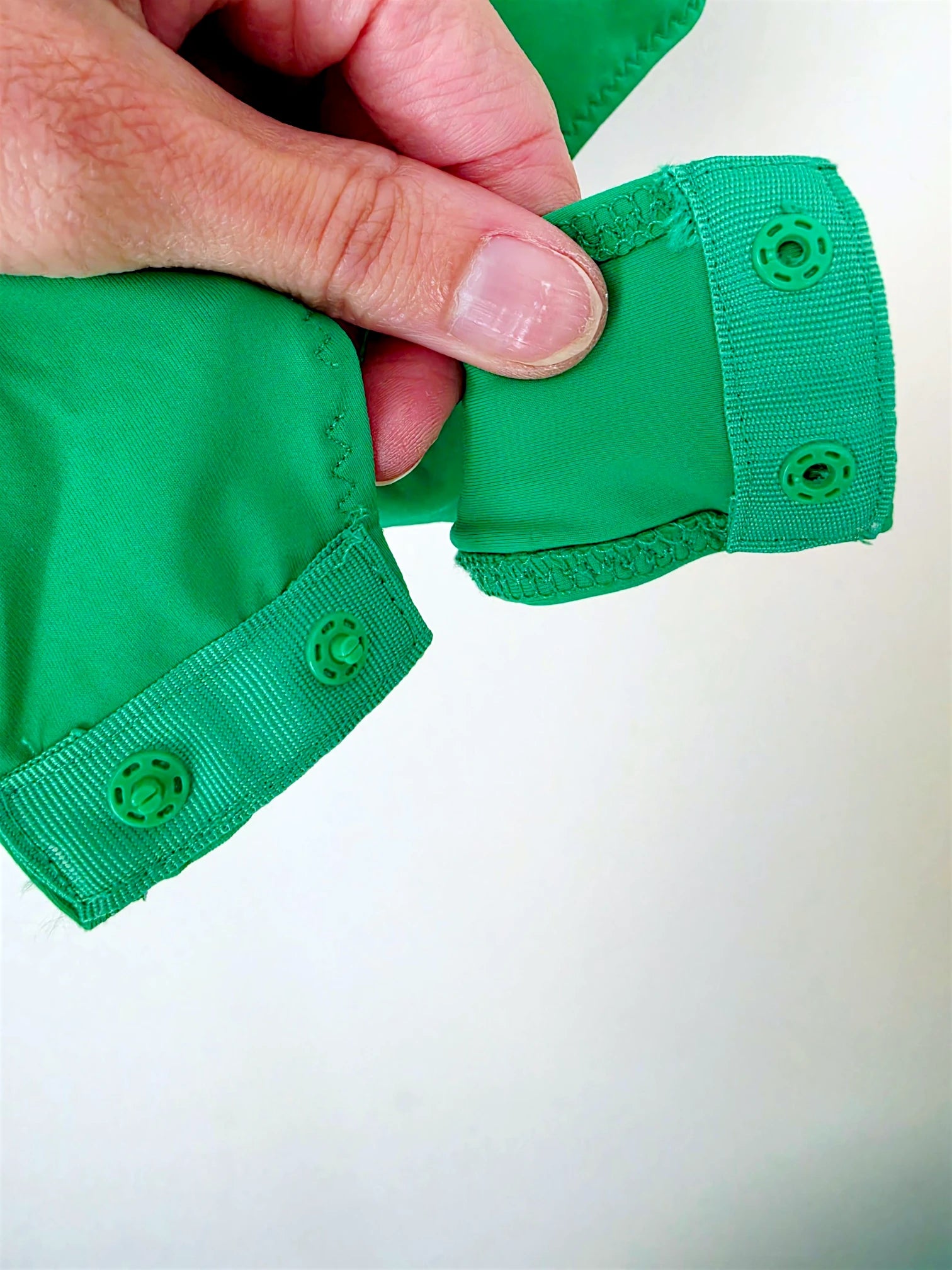 Body en lycra vert