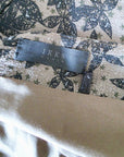 Jupe kaki à imprimé camouflage