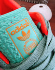 Baskets gazelle Indoor vert d'eau et orange fluo - 𝐌𝐚𝐫𝐢𝐧𝐚𝟒𝟒𝐟𝐚𝐦𝐢𝐥𝐲