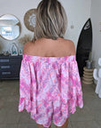 Ensemble rose fuchsia haut + short