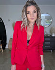 Ensemble veste & pantalon red - 𝐌𝐚𝐫𝐢𝐧𝐚𝟒𝟒𝐟𝐚𝐦𝐢𝐥𝐲