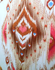 Robe africa à dos ouvert