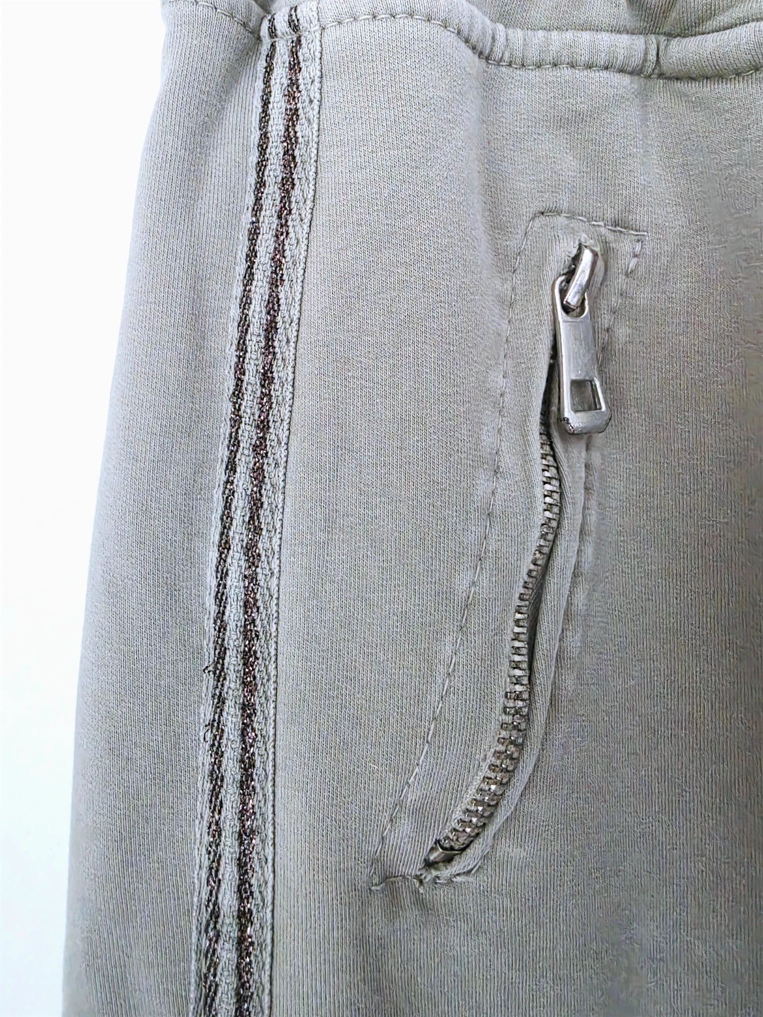 Pantalon 7/8è jeeging kaki-beige