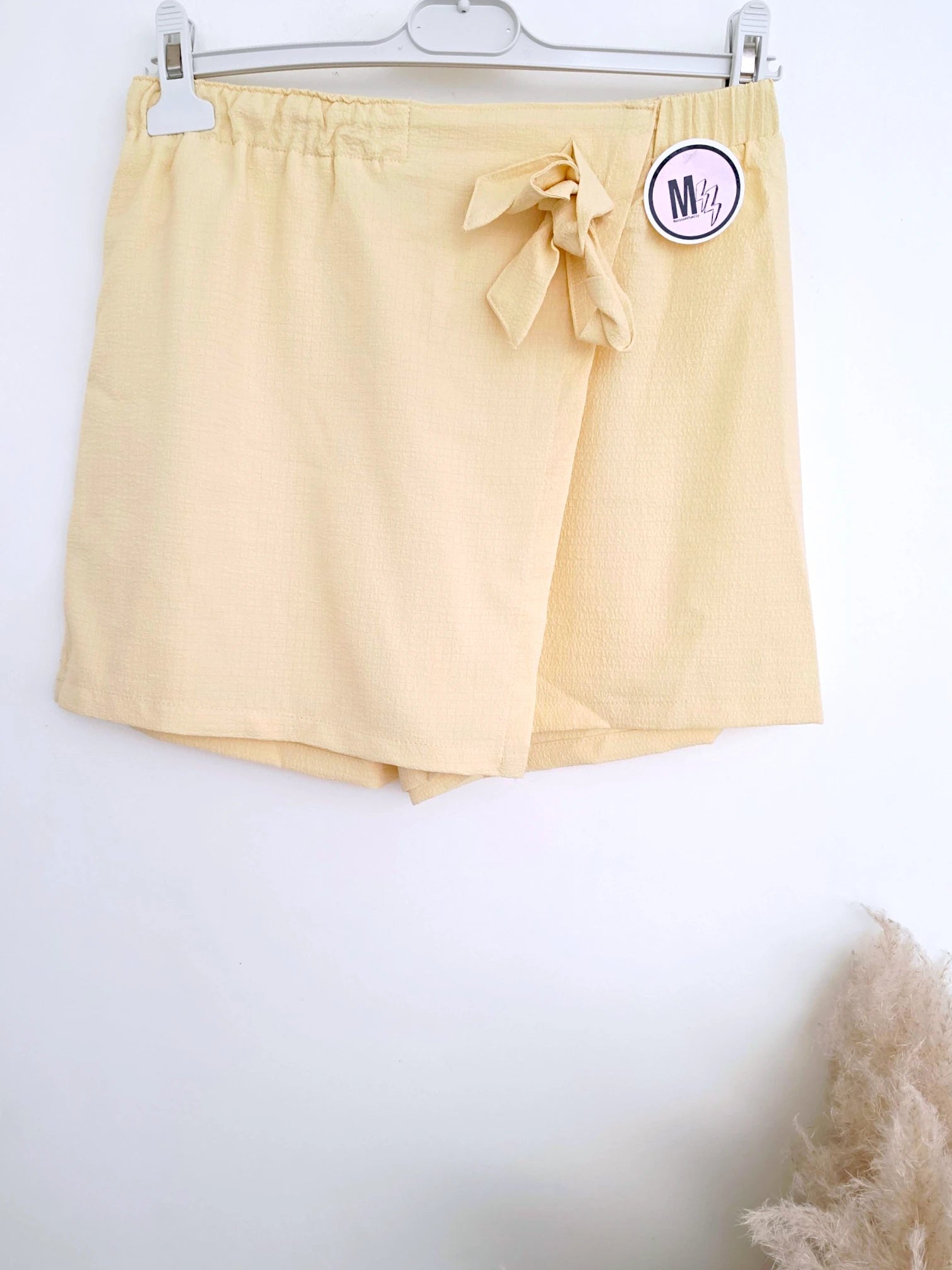 Jupe-short jaune