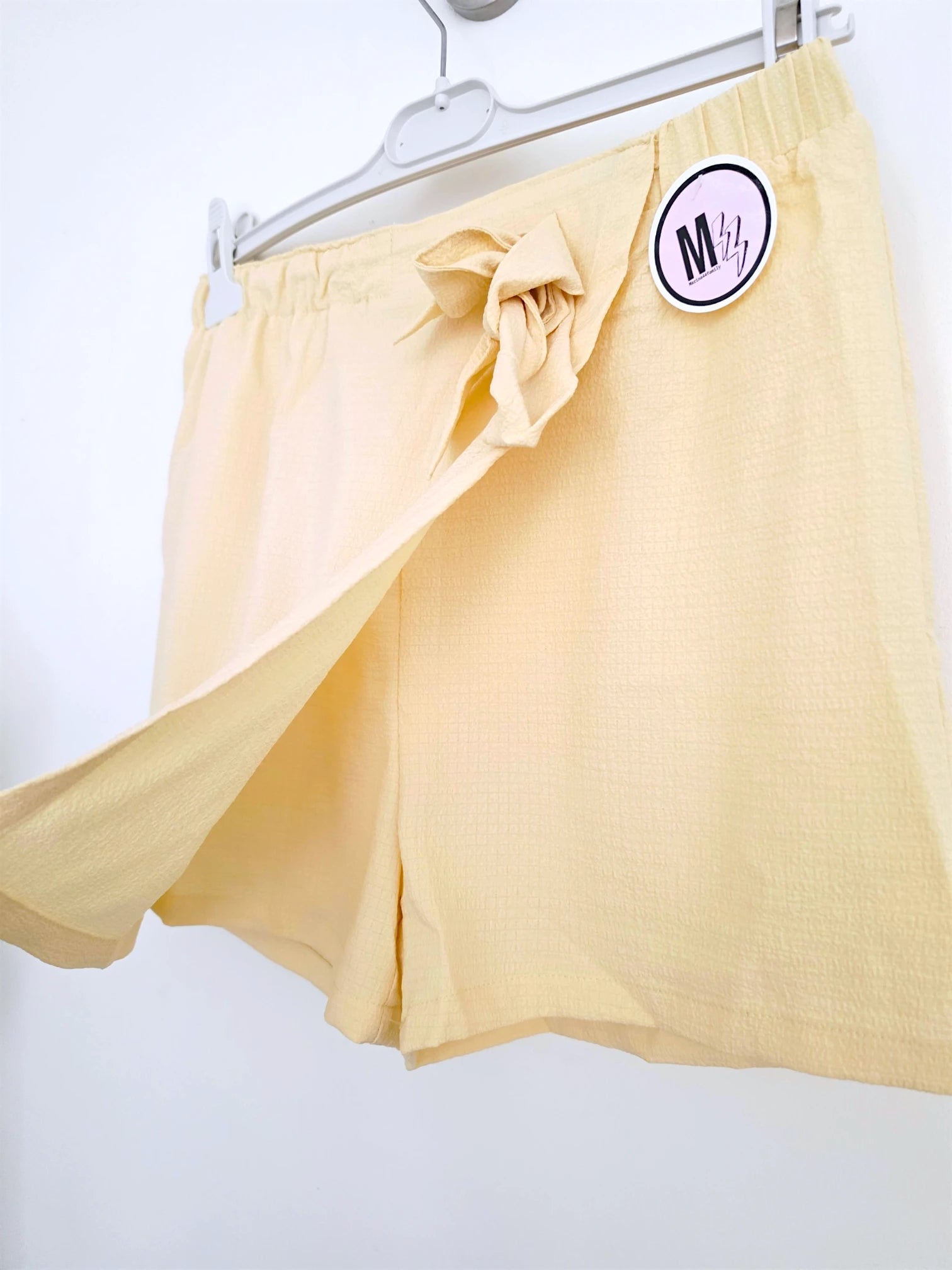 Jupe-short jaune