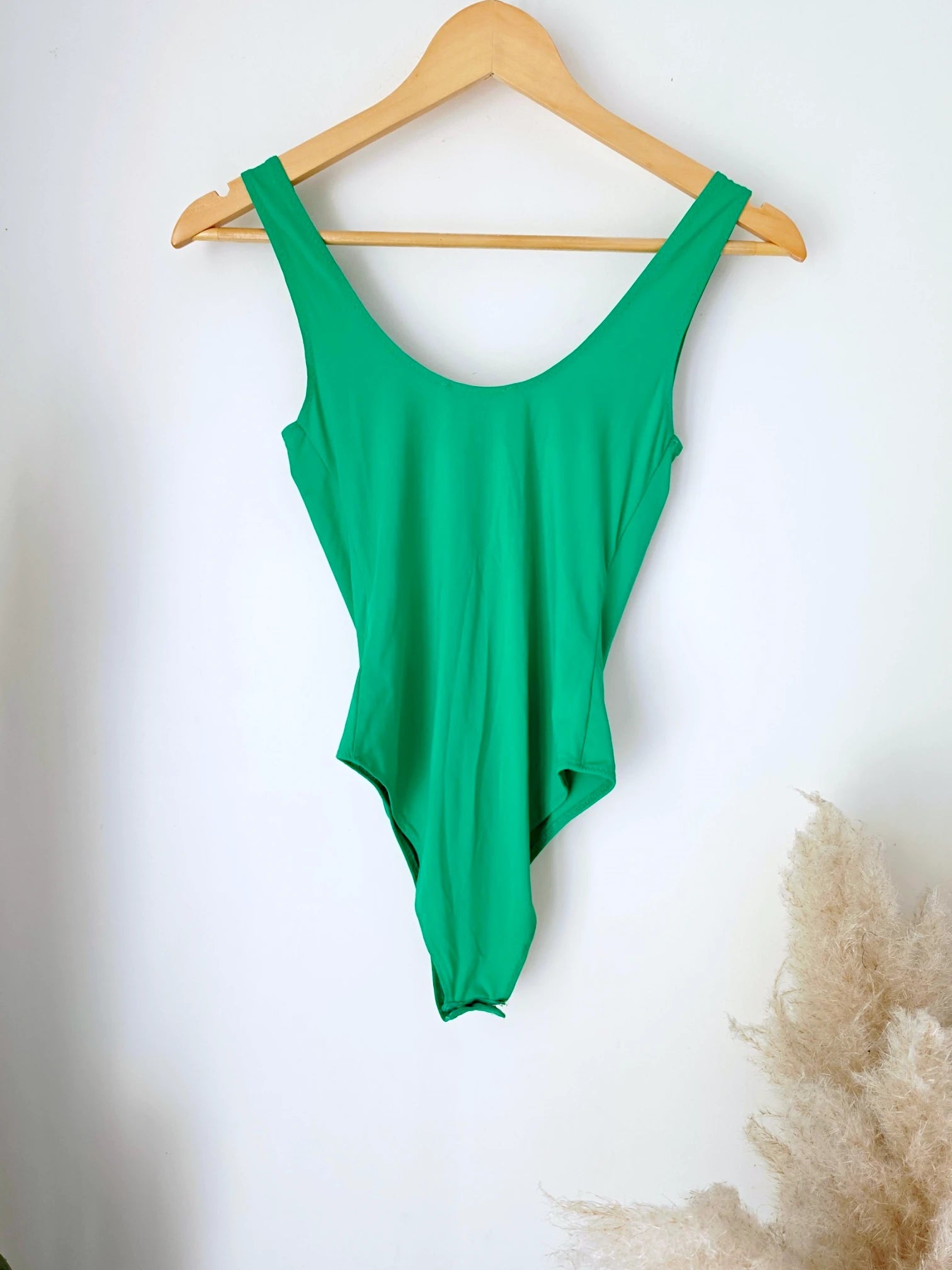 Body en lycra vert