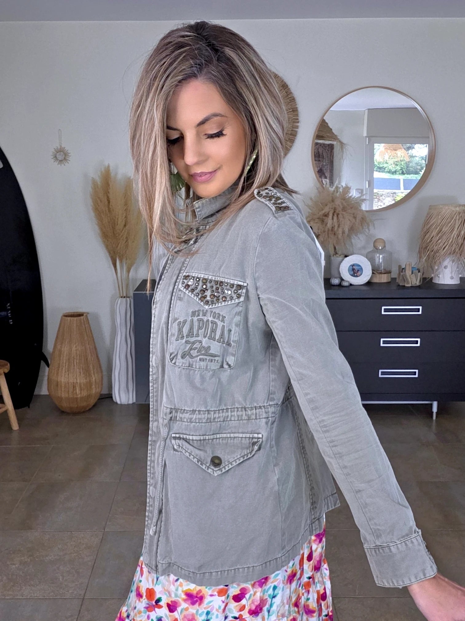 Saharienne kaki clair - 𝐌𝐚𝐫𝐢𝐧𝐚𝟒𝟒𝐟𝐚𝐦𝐢𝐥𝐲