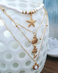 Collier multi-tours en acier inoxydable