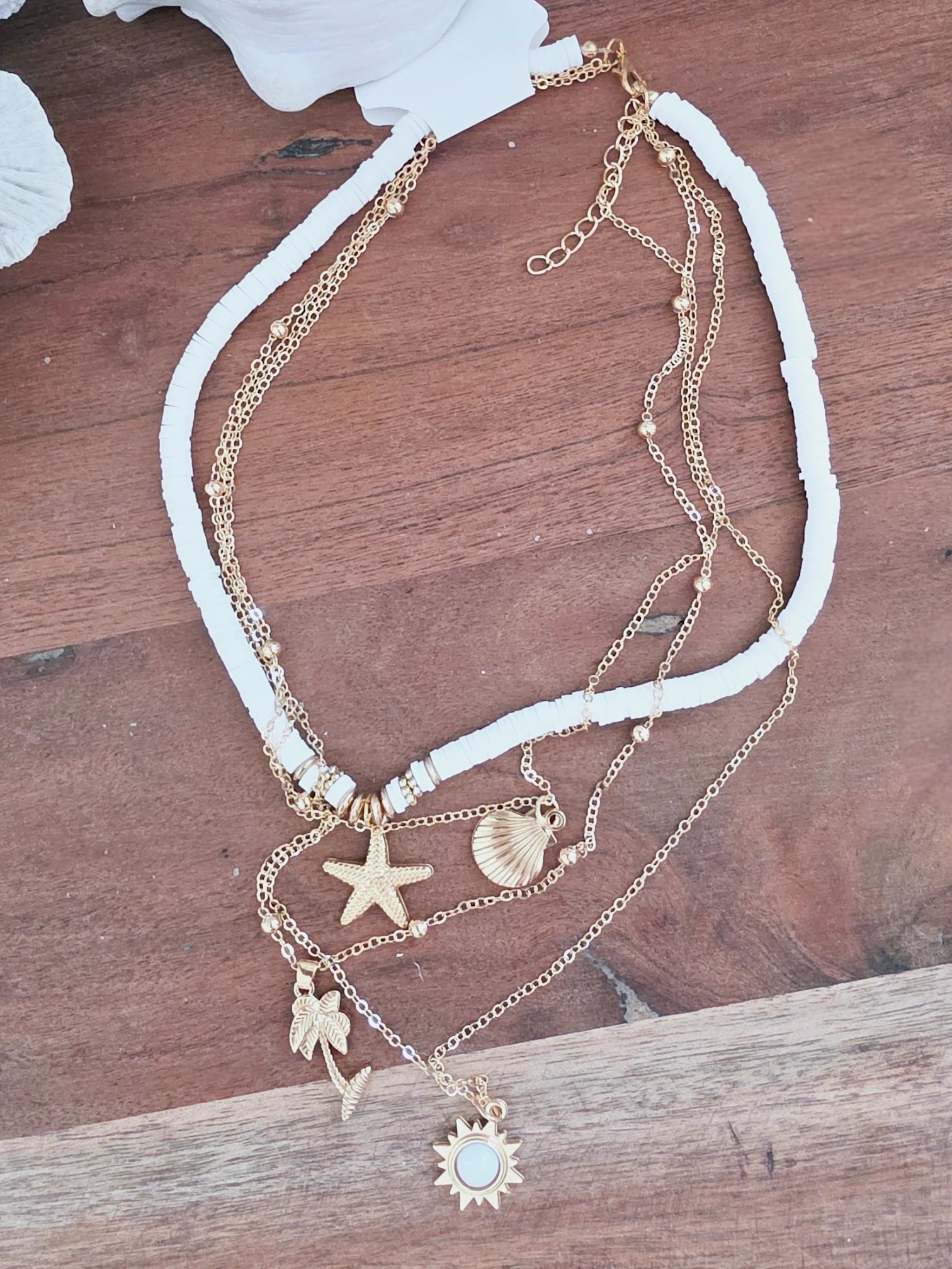 Collier multi-tours en acier inoxydable
