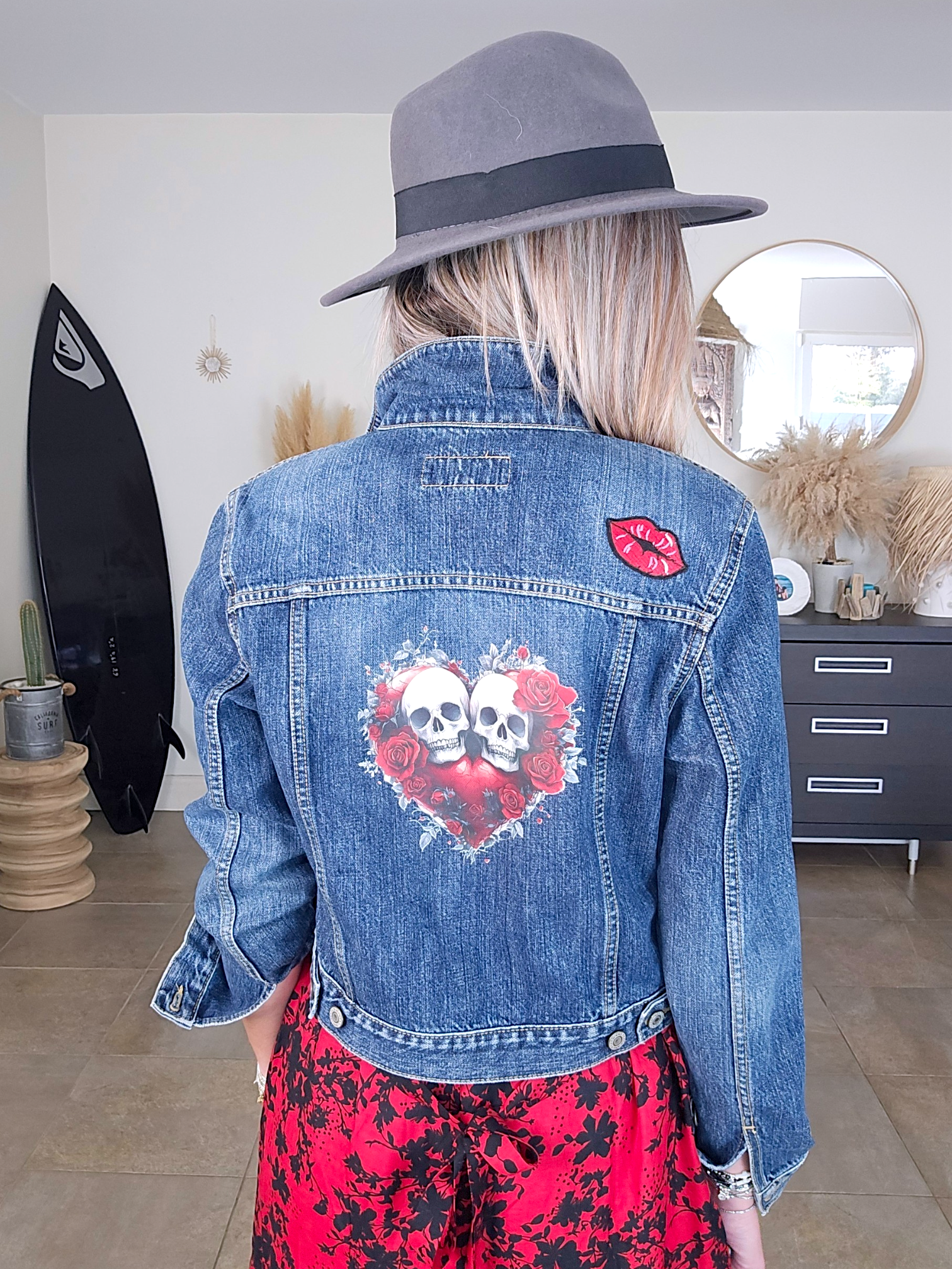 Veste en jean de créateur - 𝐌𝐚𝐫𝐢𝐧𝐚𝟒𝟒𝐟𝐚𝐦𝐢𝐥𝐲
