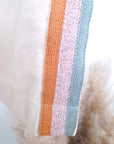 Ensemble veston + pantalon écru  à bandes latérales
