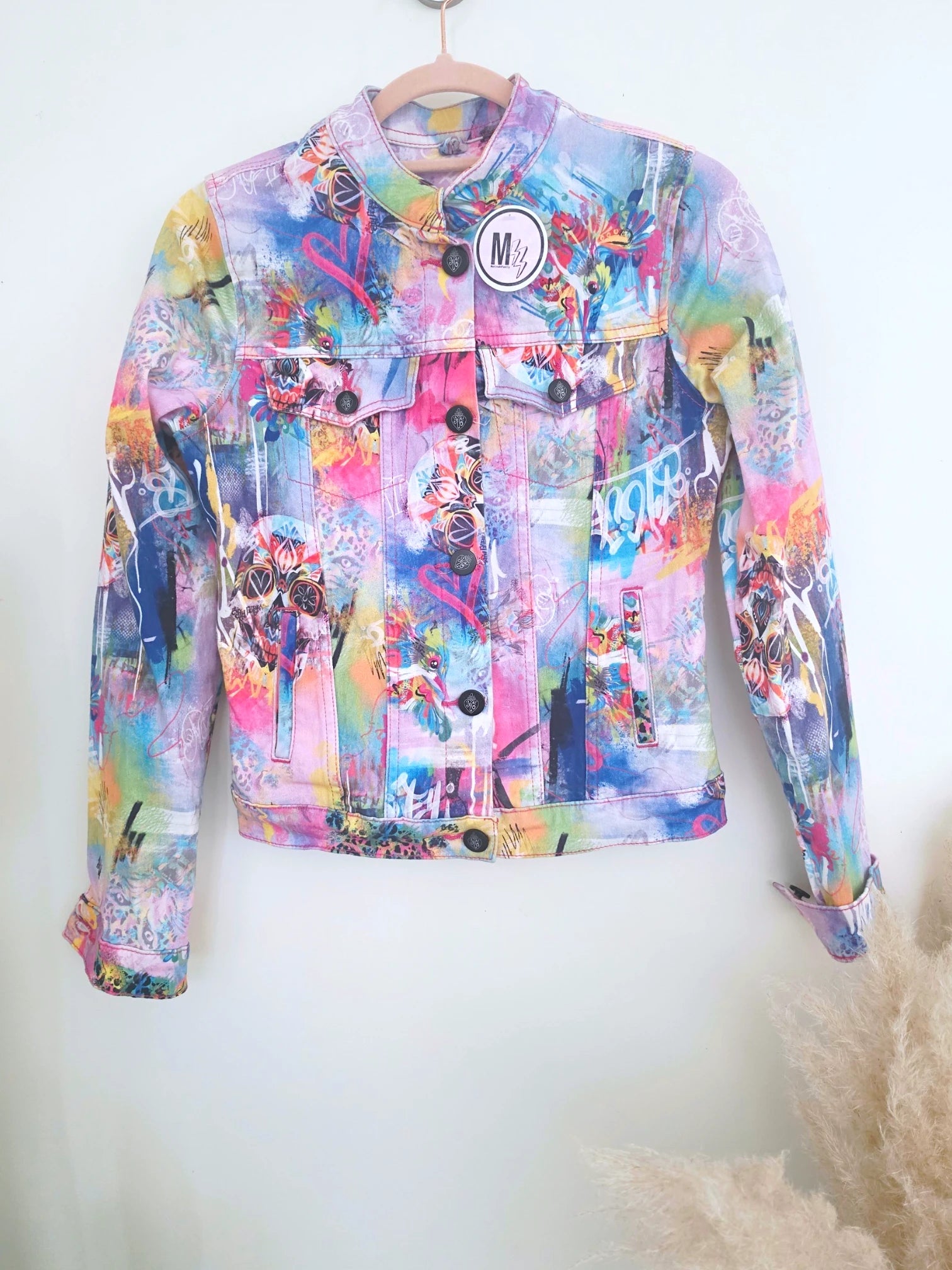 Veste en jean mexicaine
