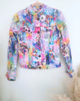 Veste en jean mexicaine
