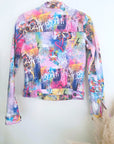 Veste en jean mexicaine
