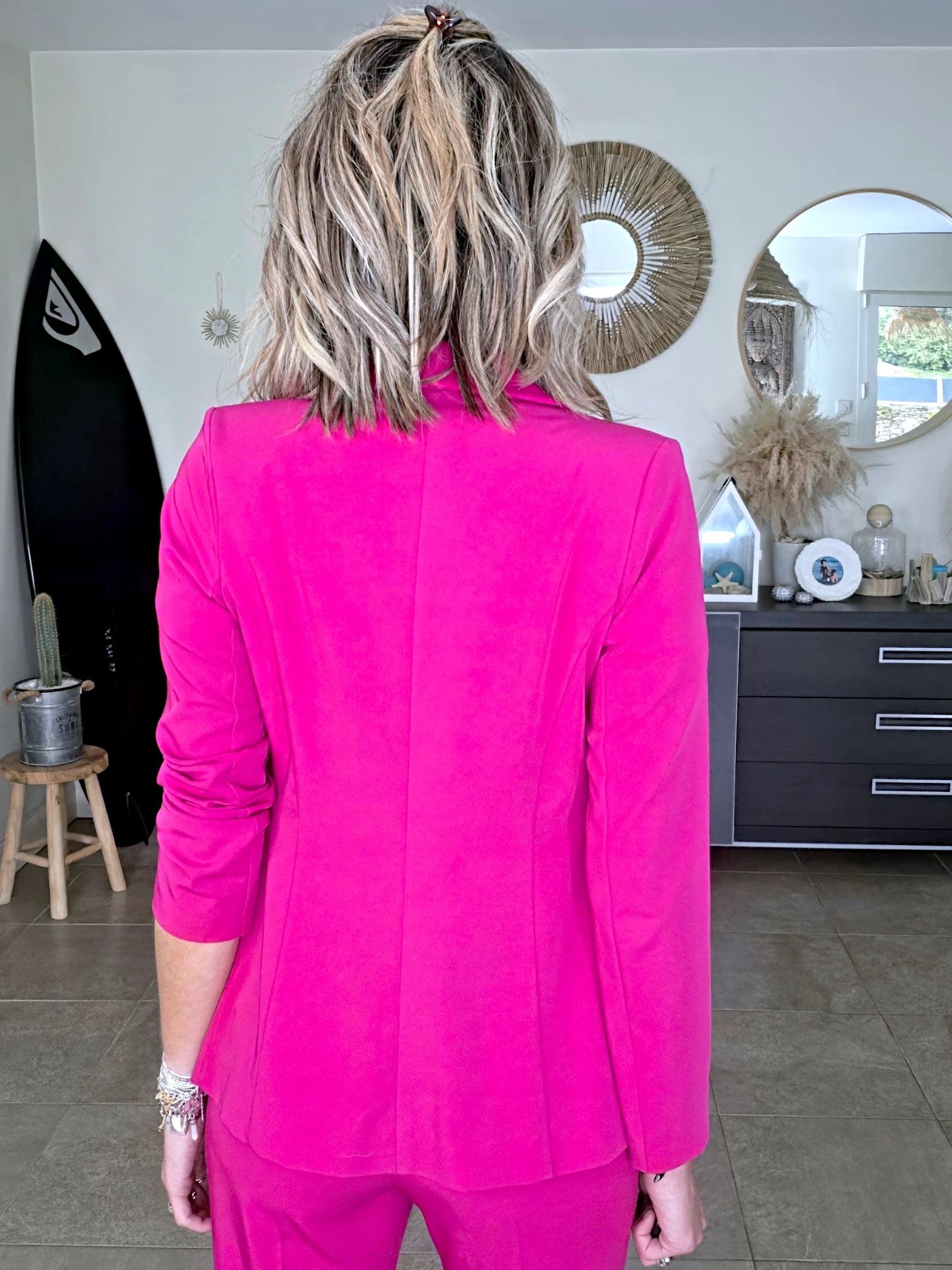 Ensemble 3 pièces fuchsia