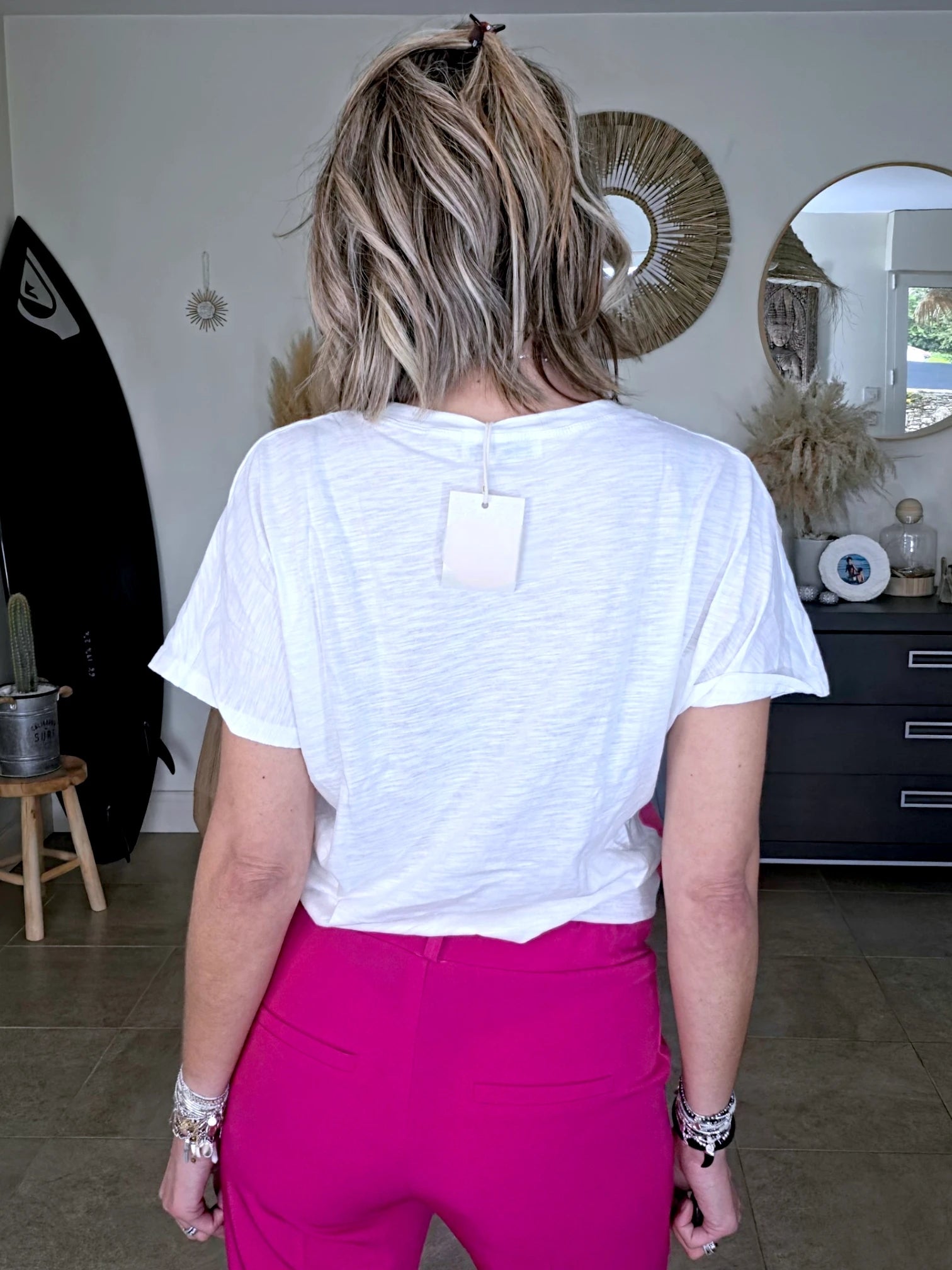 Ensemble 3 pièces fuchsia
