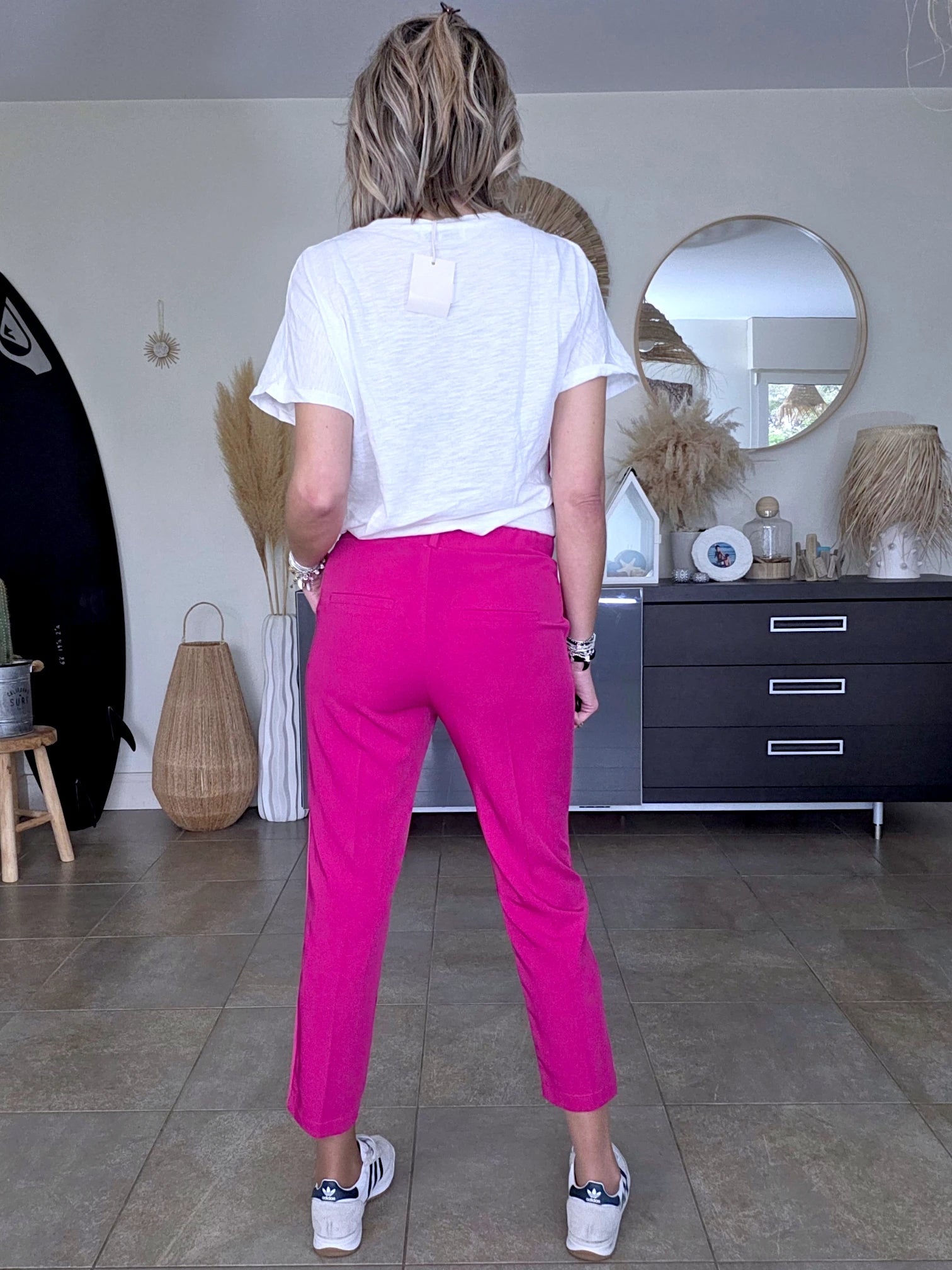 Ensemble 3 pièces fuchsia