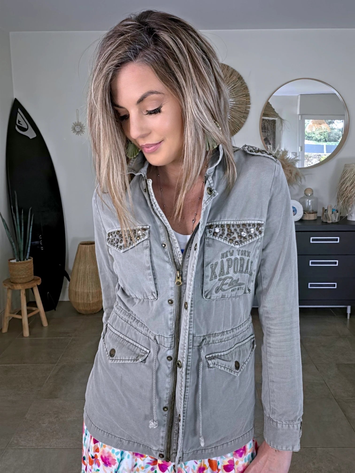 Saharienne kaki clair - 𝐌𝐚𝐫𝐢𝐧𝐚𝟒𝟒𝐟𝐚𝐦𝐢𝐥𝐲