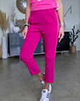 Ensemble 3 pièces fuchsia