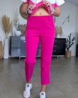 Ensemble 3 pièces fuchsia