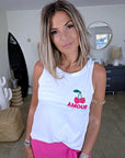Ensemble débardeur + Jupe short rose fuchsia - 𝐌𝐚𝐫𝐢𝐧𝐚𝟒𝟒𝐟𝐚𝐦𝐢𝐥𝐲