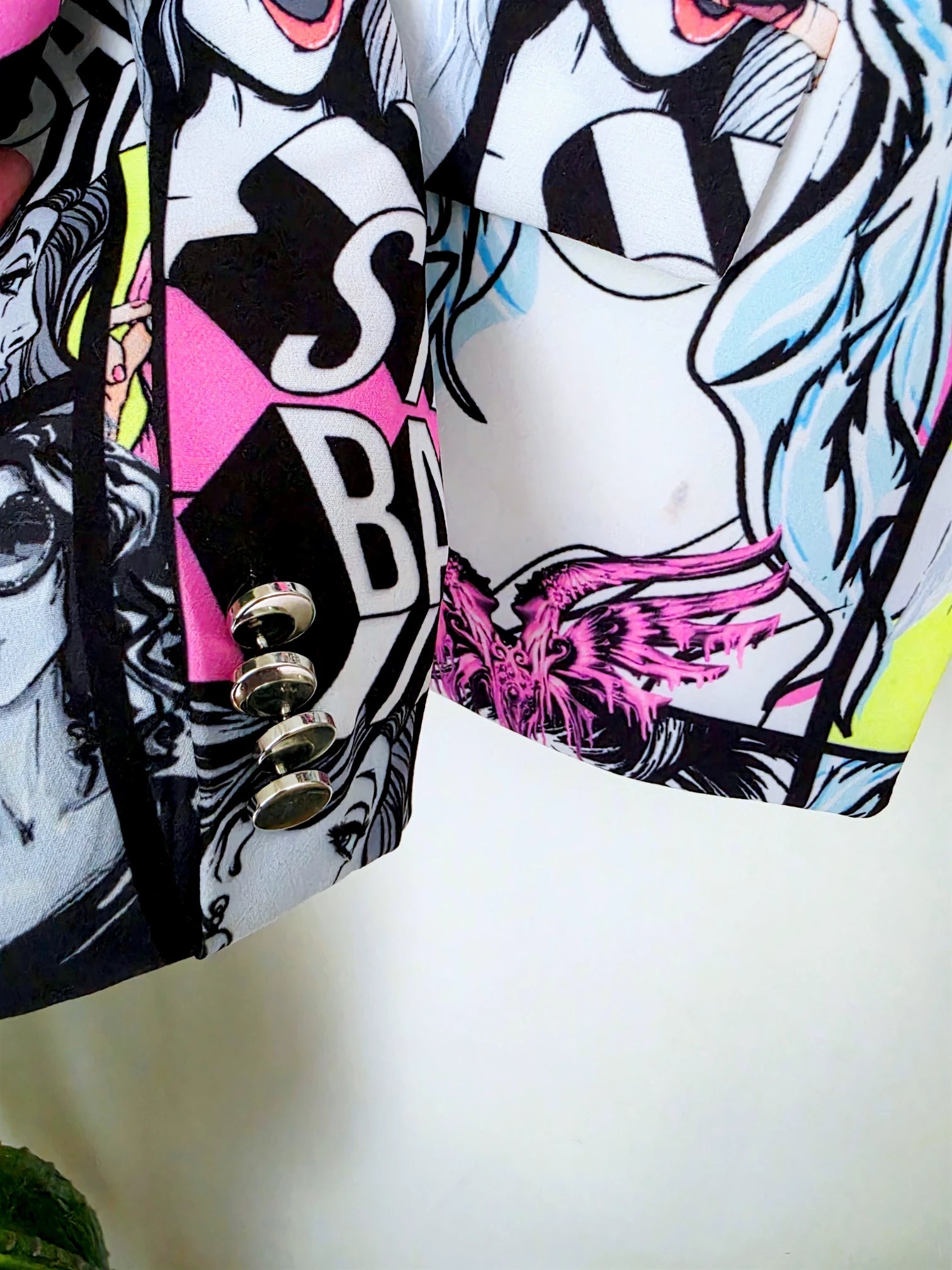 Veste cintrée manga