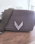 Sac 111 Lena tissu et cuir 2&1 kaki et camouflage