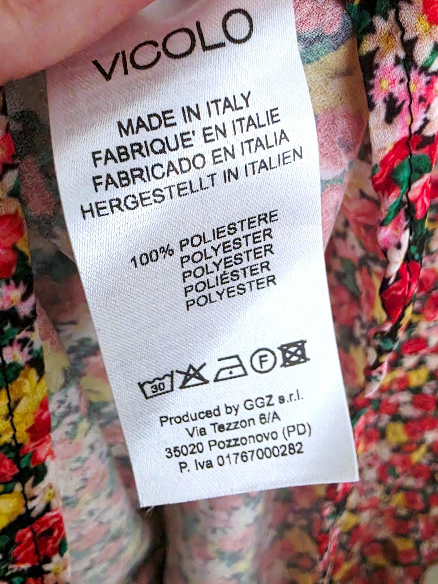 Combi-short lambada fleuri