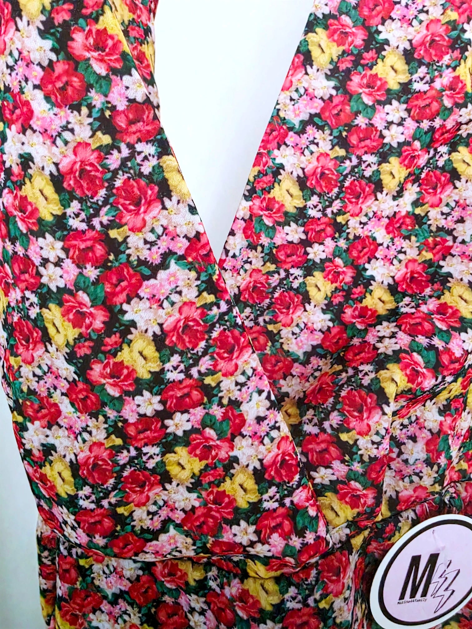 Combi-short lambada fleuri