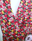 Combi-short lambada fleuri