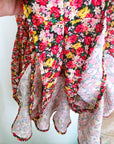 Combi-short lambada fleuri