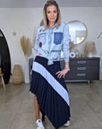 Chemise destroy en jean