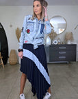 Chemise destroy en jean
