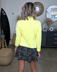 Perfecto suédine jaune fluo - 𝐌𝐚𝐫𝐢𝐧𝐚𝟒𝟒𝐟𝐚𝐦𝐢𝐥𝐲