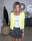 Perfecto suédine jaune fluo - 𝐌𝐚𝐫𝐢𝐧𝐚𝟒𝟒𝐟𝐚𝐦𝐢𝐥𝐲