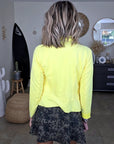 Perfecto suédine jaune fluo - 𝐌𝐚𝐫𝐢𝐧𝐚𝟒𝟒𝐟𝐚𝐦𝐢𝐥𝐲