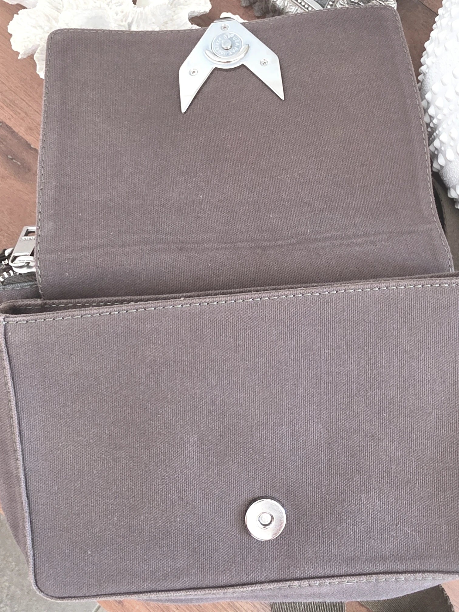 Sac 111 Lena tissu et cuir 2&amp;1 kaki et camouflage