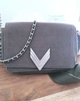 Sac 111 Lena tissu et cuir 2&1 kaki et camouflage