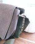 Sac 111 Lena tissu et cuir 2&1 kaki et camouflage