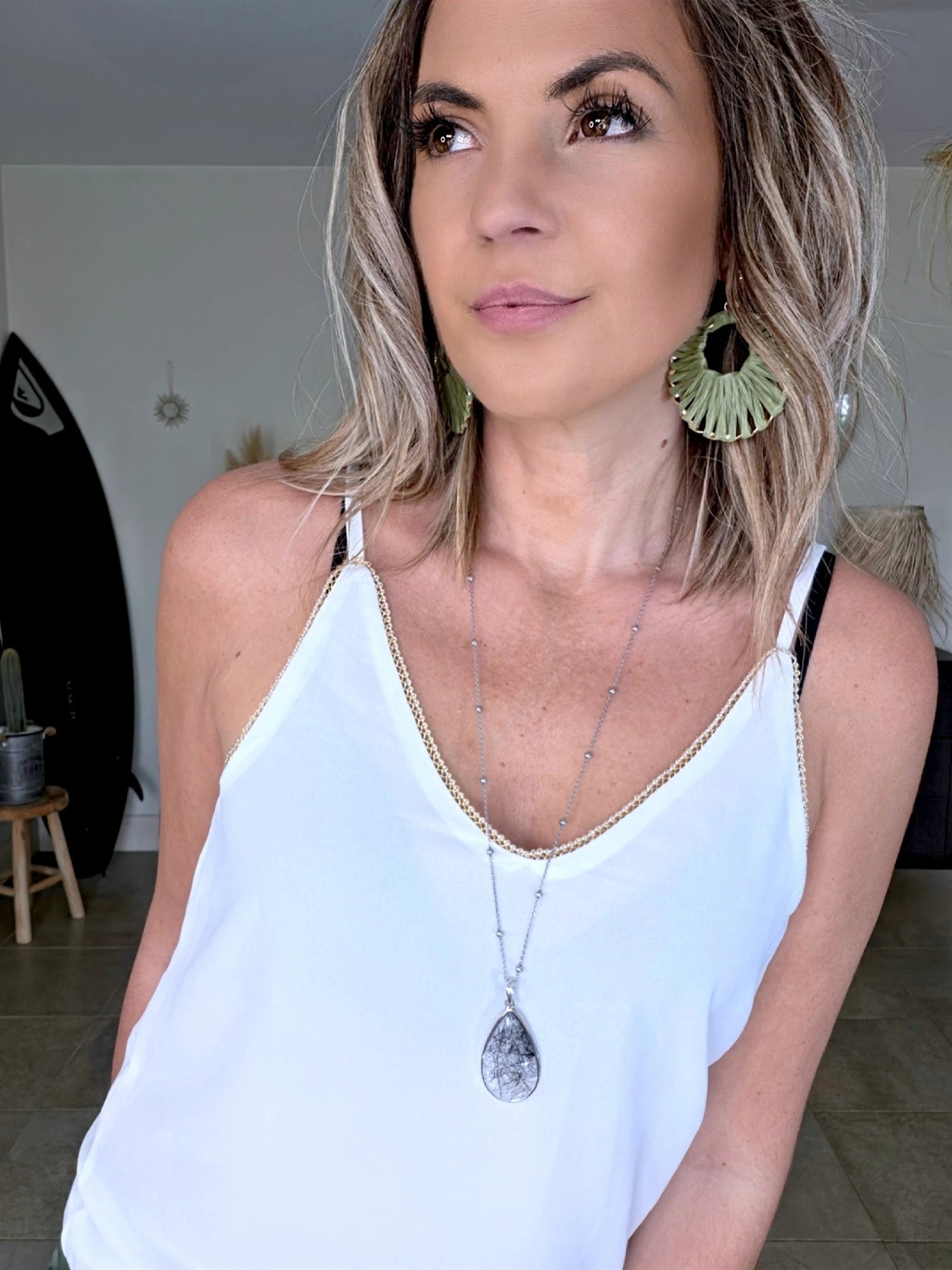 Débardeur chic blanc