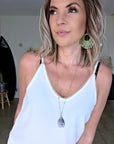 Débardeur chic blanc