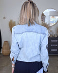Chemise destroy en jean