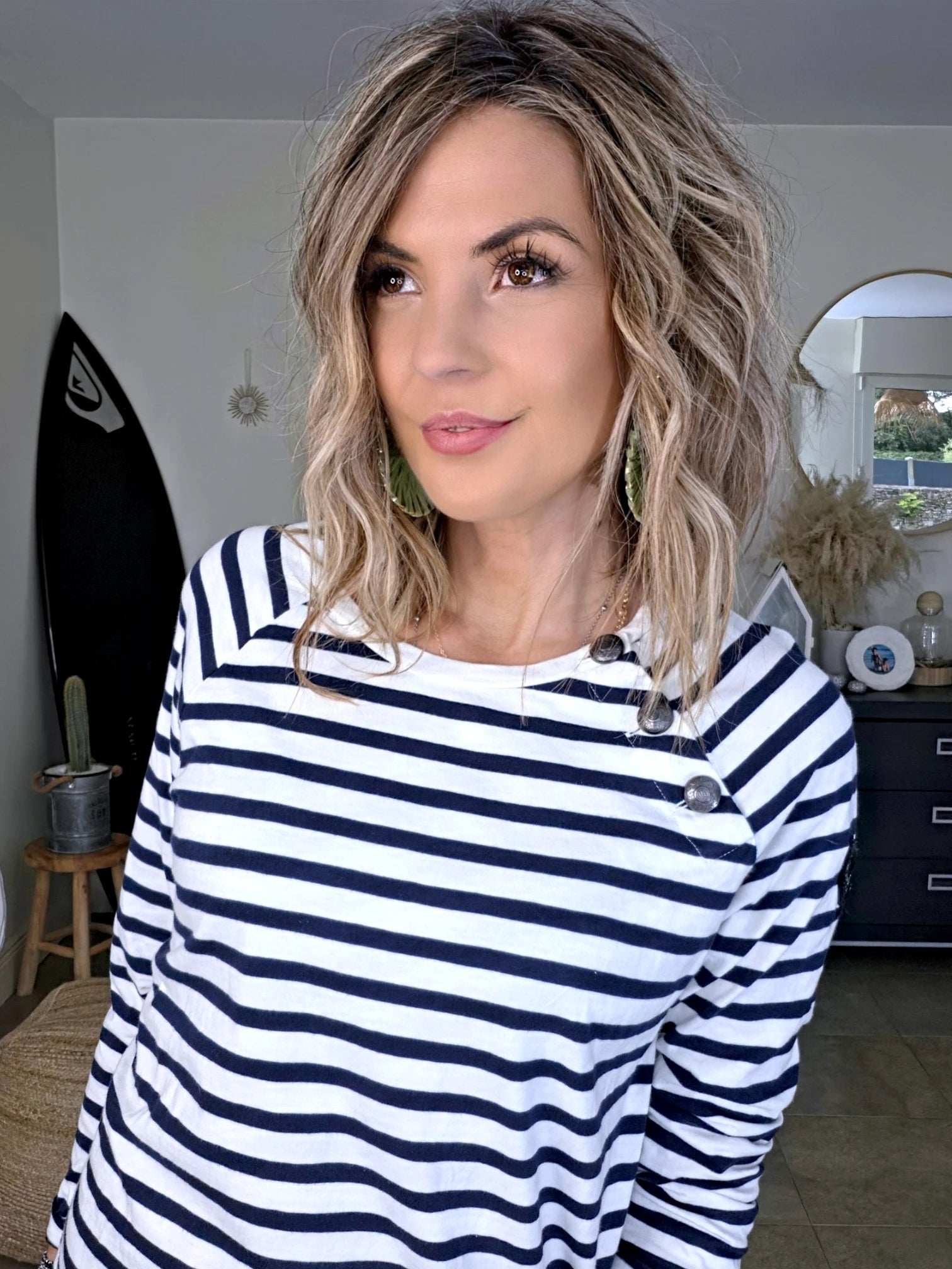 Robe marinière maille en coton - 𝐌𝐚𝐫𝐢𝐧𝐚𝟒𝟒𝐟𝐚𝐦𝐢𝐥𝐲