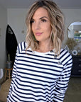 Robe marinière maille en coton - 𝐌𝐚𝐫𝐢𝐧𝐚𝟒𝟒𝐟𝐚𝐦𝐢𝐥𝐲