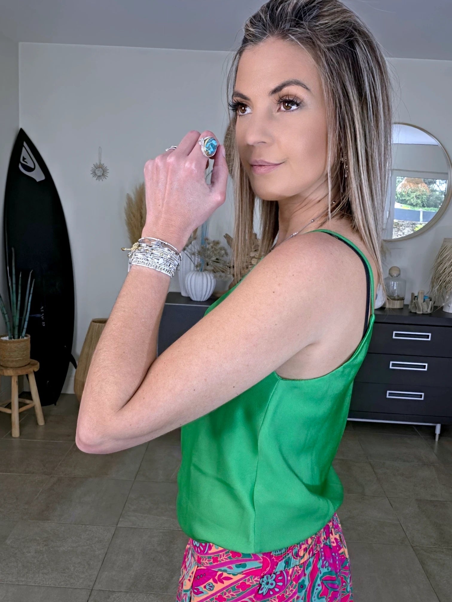Débardeur vert