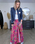 Veste originale en jean bleu brut