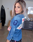 Chemise en jean headshot - 𝐌𝐚𝐫𝐢𝐧𝐚𝟒𝟒𝐟𝐚𝐦𝐢𝐥𝐲