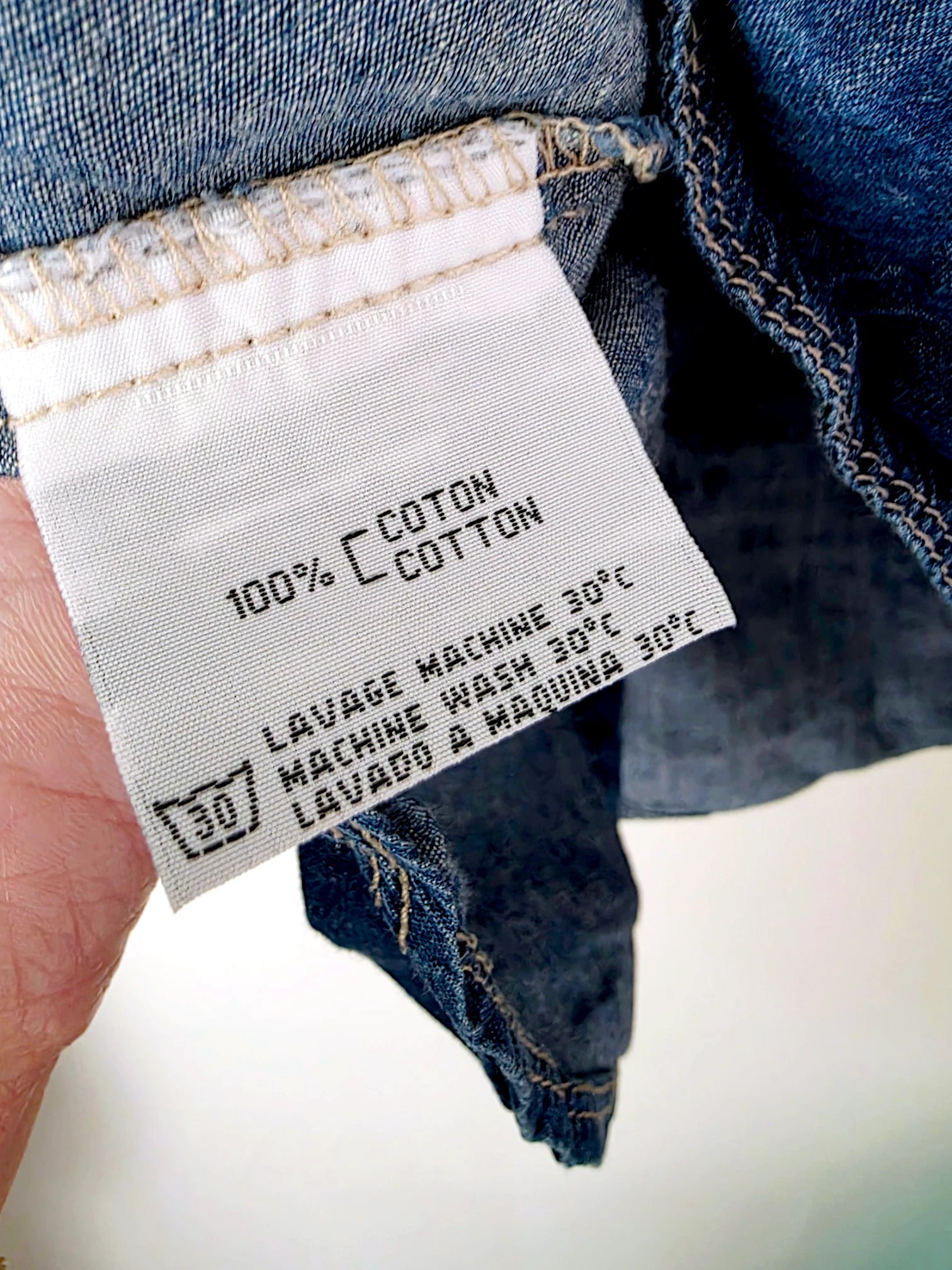 Chemise en jean
